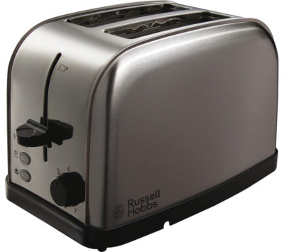 RUSSELL HOBBS  Futura 18780 2-Slice Toaster - Brushed Steel